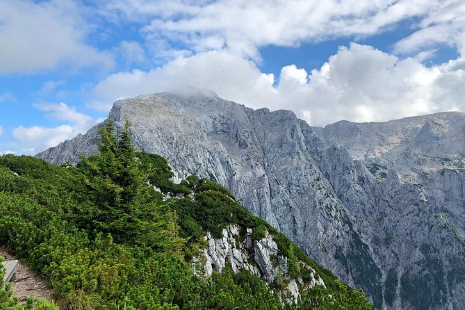 Alpine Majesty: Eagle's Nest, Salt Mine Salzburg & Berchtesgaden - Salzwelten Salzburg salt mine: wooden slides and an underground lake