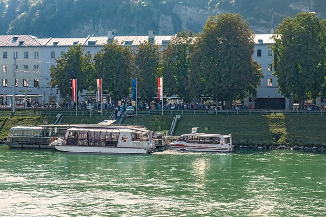 Amphibious Splash Tour on the water & on the land in Salzburg - What You See Cruising the Salzach From Müllnersteg