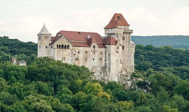 Bratislava: DayTrip: Castles around Vienna +underground lake - Franzensburg Castle and Laxenburg Park Illumina lights in winter