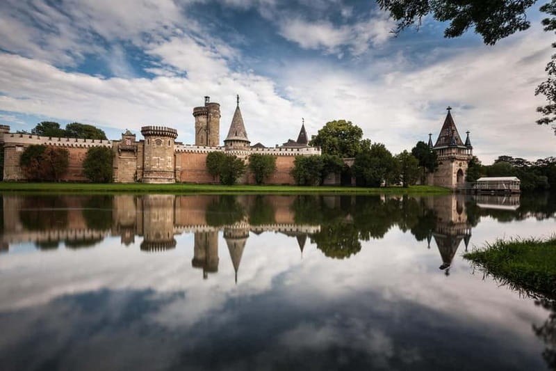 Bratislava: DayTrip: Castles around Vienna +underground lake - Kreuzenstein Castle: fortress architecture and winter outside-only reality