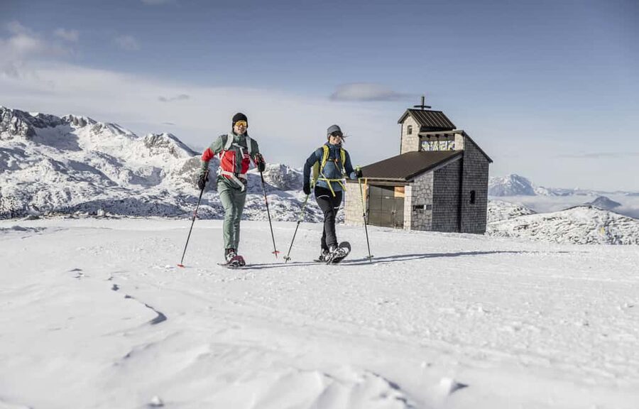 Dachstein Krippenstein: Yeti Snowshoe Ticket - Dachstein Krippenstein from Obertraun: the easiest launch point