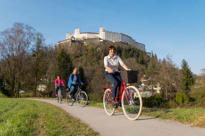 Discover Salzburg by bike: Fun and informative - Mirabell Palace and Mirabellgarten: Gardens, Fortress Views, Sound of Music Stops