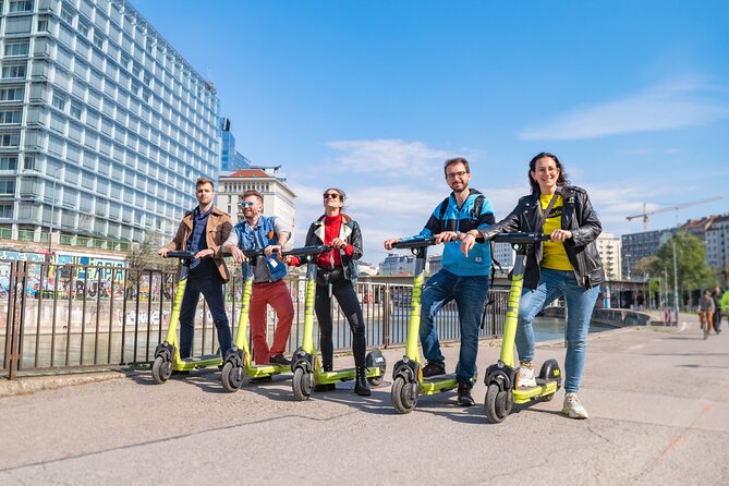 E-Scooter Tour through amazing Vienna! - Universitat Wien: using a landmark stop to connect bigger Vienna ideas