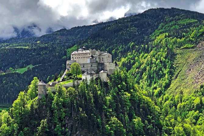 Eagle's Nest and 'The Where Eagles Dare Castle' of Werfen - Stop in the Obersalzberg area, Berghof ruins and Hotel zum Türken