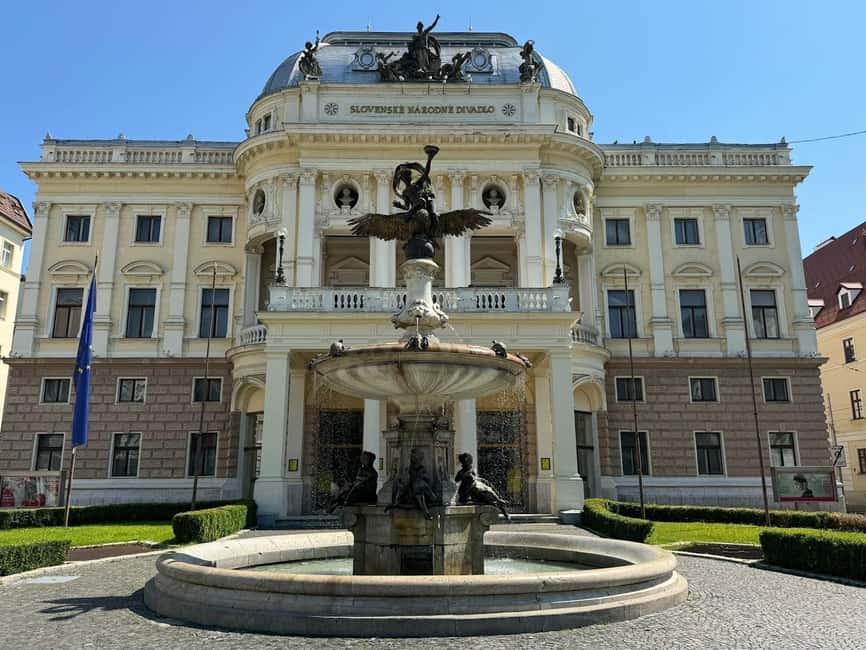 From Vienna: Bratislava Day Trip Like a Local - Your 4 hours of free time: walk castle views, shop, or just wander