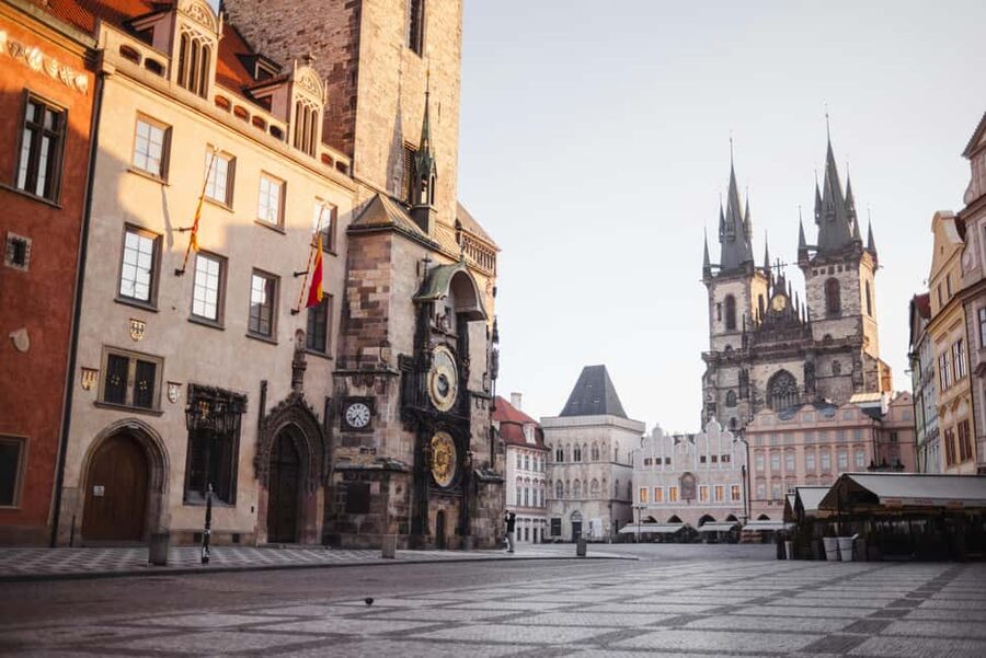 From Vienna: Day Trip to Prague and Brno with Transfer - Old Town Brno streets, squares, and the quick-win walking experience