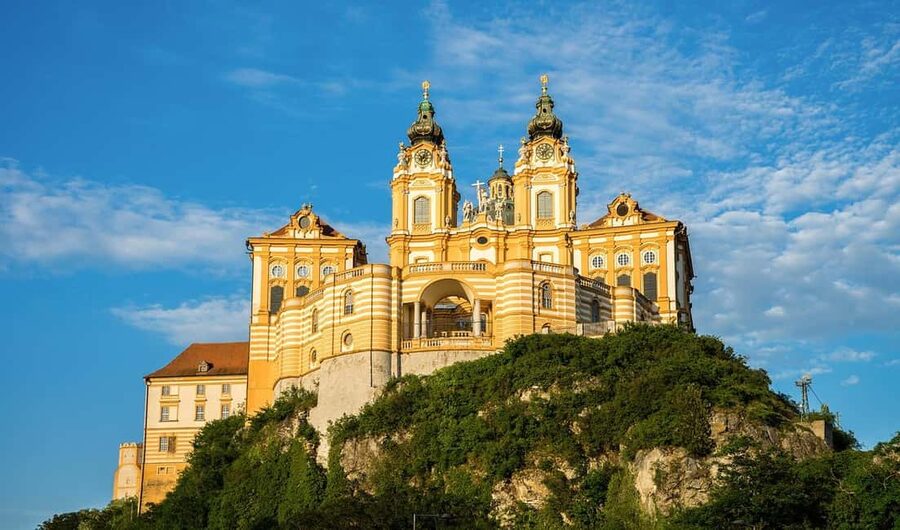 From Vienna: Melk Abbey to Salzburg - Baroque Gems - Mozart’s Birthplace on Getreidegasse and Hohensalzburg Fortress views