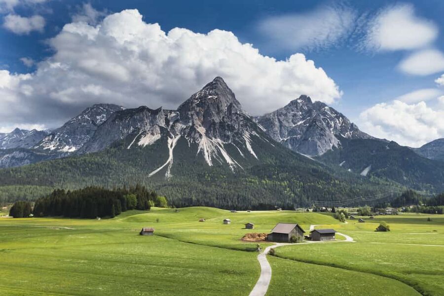 From Vienna: Mountains, Hallsttat & Salzburg Guided Day Tour - Dachstein Mountains and glacier scenery, without the heavy hiking