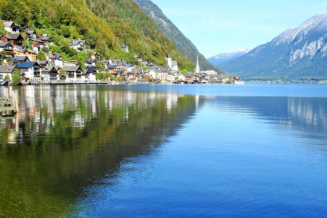 Full Day UNESCO Hallstatt, Austrian Lakes and Mountains Tour - The scenic return: Dachstein views, medieval Golling, and the salt mine area
