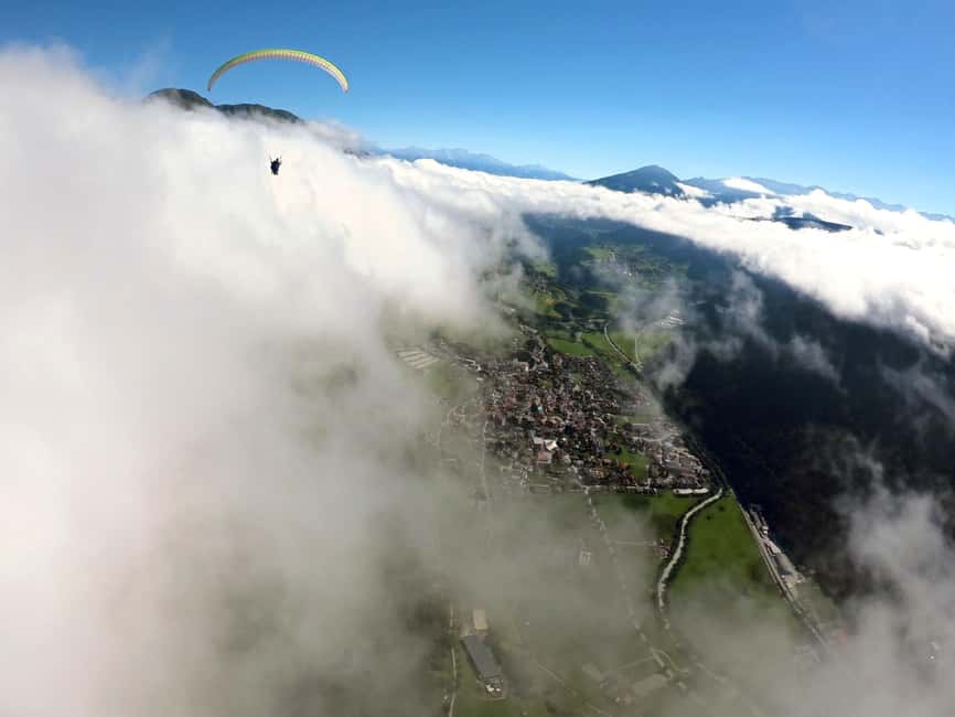 Fulpmes Schlick2000 - Winter Tandem Paragliding Flight - Schlick2000 in winter: why this flight feels so special