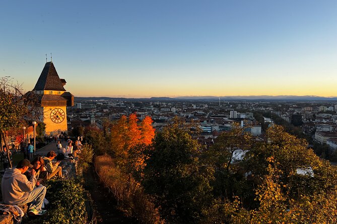 Graz Funicular Ride and Schlossberg Picnic Experience - Uhrturm clocktower: why the big hour hand is the star