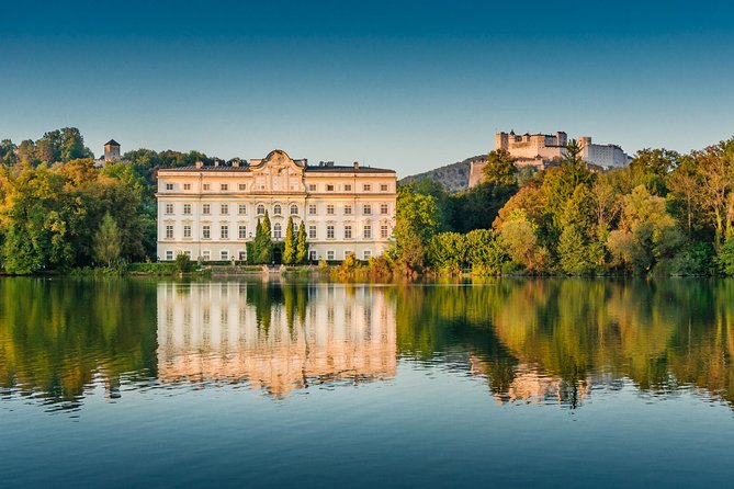 Hallstatt & Sound of Music Movie locations - Salzburg hotel pickup to Mirabell Gardens and the Do, Re, Mi finale