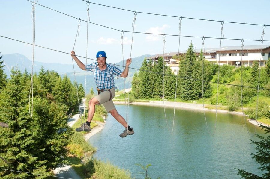 Hornpark - High Ropes Course - Choosing the right course: height and age rules you can actually use