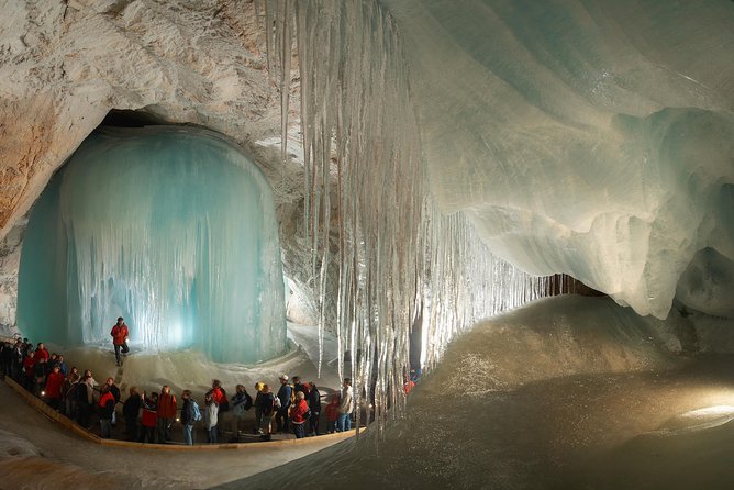 Ice Caves, Waterfalls, and Salt Mines Private Tour from Salzburg - Werfen’s Ice Caves: Walking Into an Otherworldly Underground Sculpted by Time