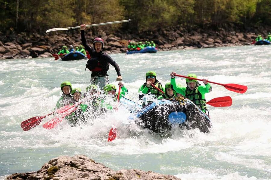 Imst: Rafting the Imster Gorge - First taste of Imst Gorge energy
