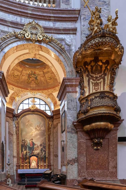 Karlskirche Entry Ticket with Panoramic Terrace Access - Karlskirche is a Baroque workout for your eyes, then your camera