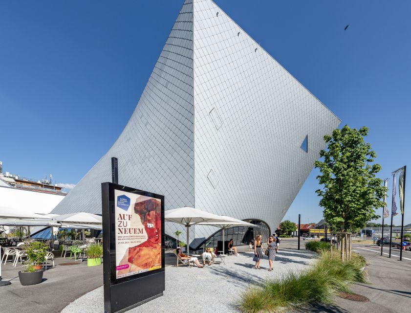 Krems: Super Combo Ticket to Kunstmeile Krems - State Gallery of Lower Austria: architecture, roof terrace, and Austrian art you recognize