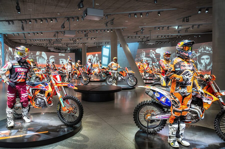 KTM Motohall: Day Ticket - Floor 2: KTM history made readable, not overwhelming