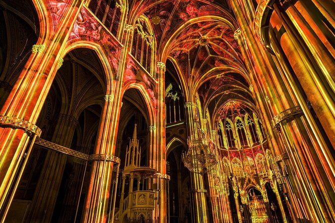 Light of Creation Votive Church - Light of Creation at Votivekirche, what you’re actually seeing