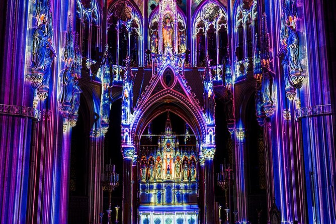 Light of Creation Votive Church - Your viewing experience inside the church, seats, sightlines, and phone screens