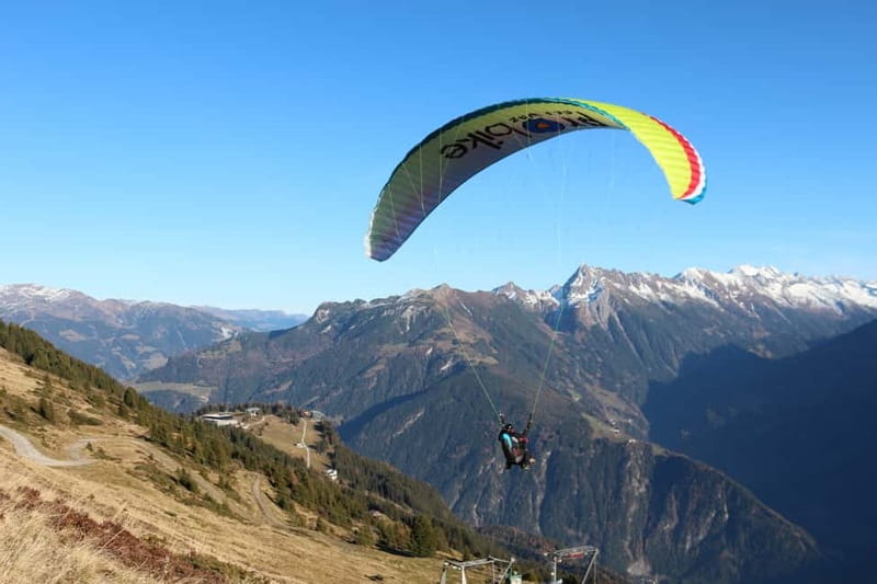 Mayrhofen: Private Paragliding Flight - All Levels - Freedom - Entering The Paragliding Route, Penkenbahn to Finkenberg