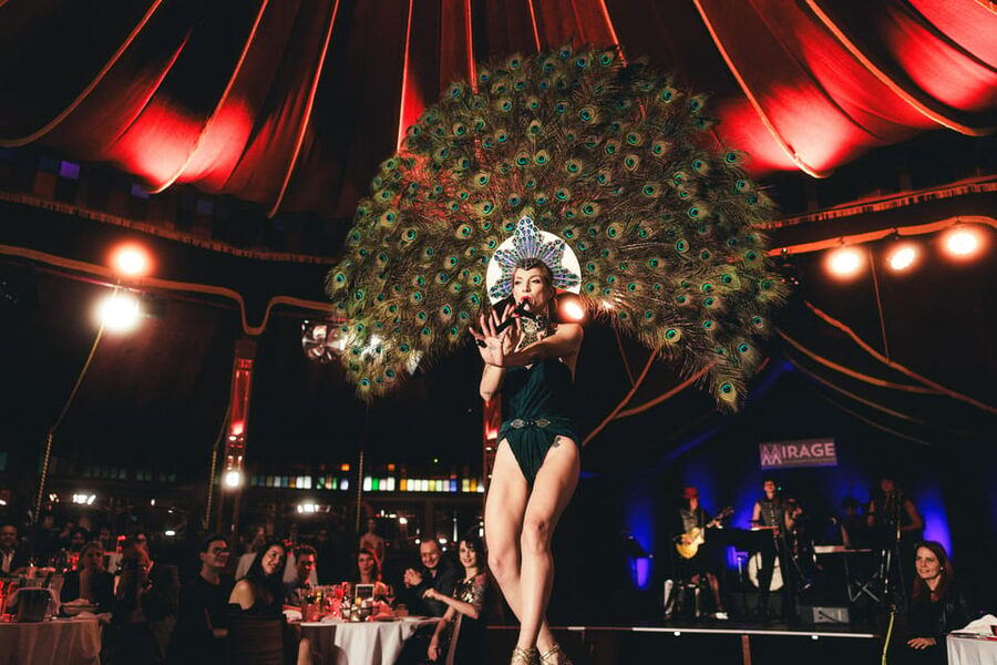Mirage Vienna: Burlesque Spectacular – Dinner Show - The food: a real 4-course dinner with specific menu highlights