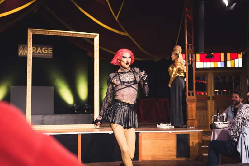 Mirage Vienna: Good Morning, Vienna – The Drag Brunch at the Prater - Hosts and Performers, Grazia Patricia and Ryta Tale Run the Room
