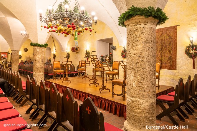 Mozart and Advent/Christmas Concert with Dinner at Fortress Hohensalzburg - Classic vs VIP vs Golden VIP: Picking the Right Ticket Level