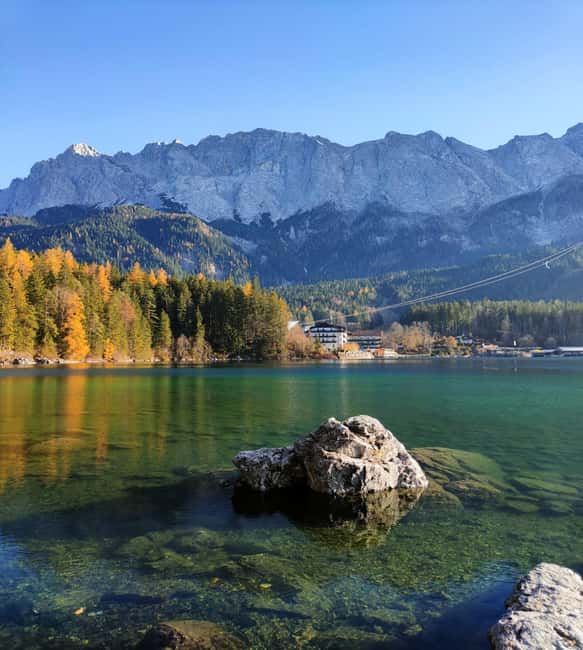 Munich: Neuschwanstein & Zugspitze, Eibsee + Austria, Privat - Zugspitze: Germany’s highest peak, with a reality check on time