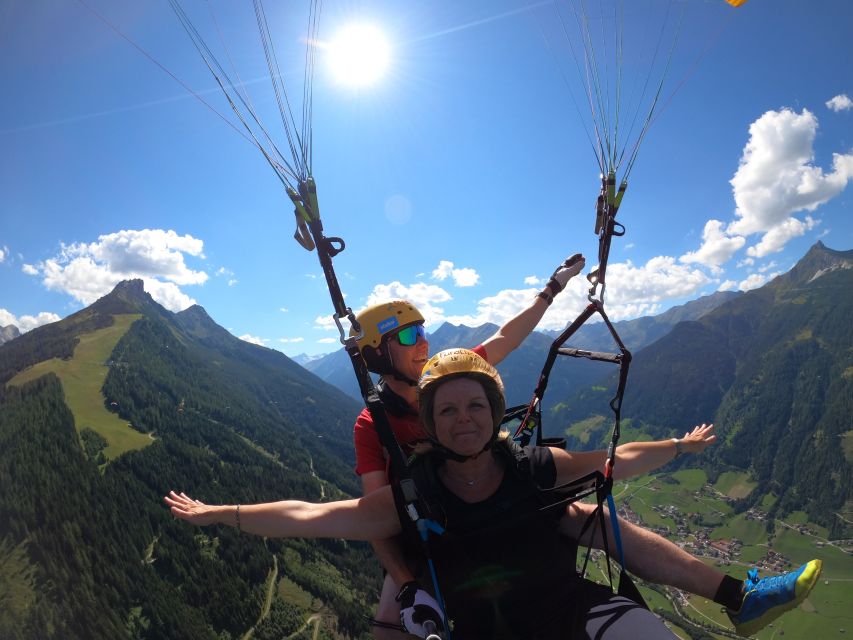 Neustift im Stubaital: Panoramic Tandem Paragliding Flight - The Takeoff and 20 Minutes in the Air