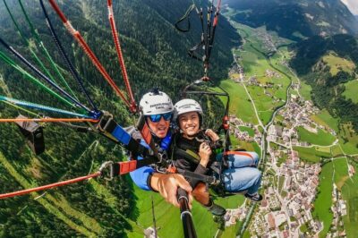 Tandem Paragliding Flight