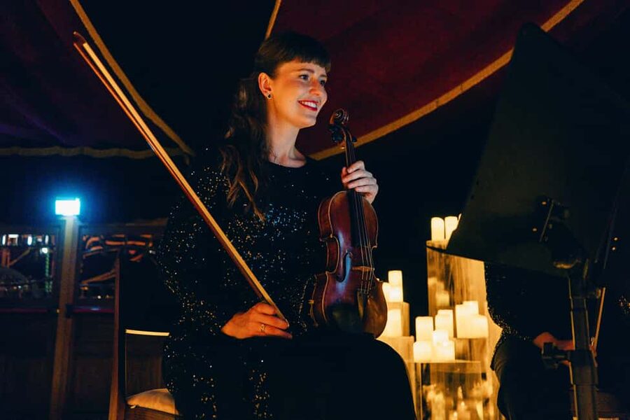 Nuit des Lumières - The Candlelight Dinner Concert in Vienna - Your reserved table and the candlelit atmosphere