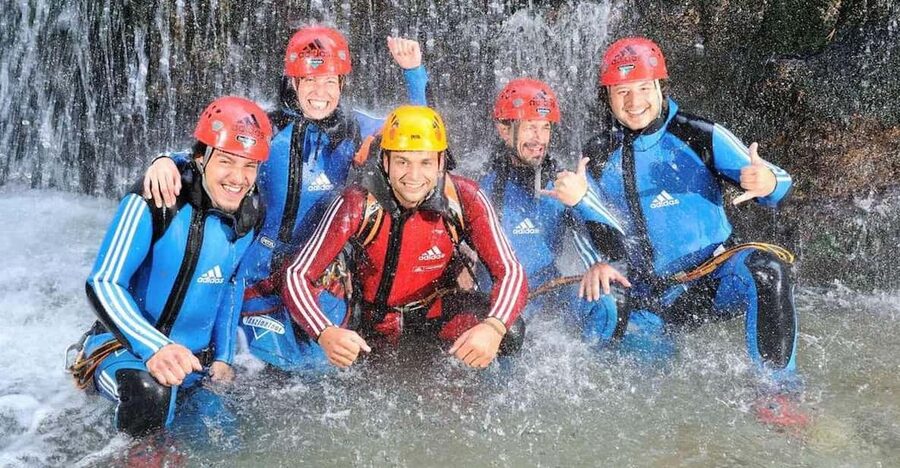 Ötztal: Beginners Canyoning Experience - The slide that steals the show: 8-meter-long, 5-meter-high