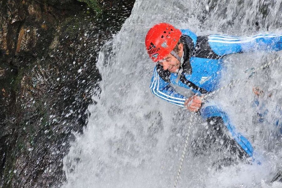 Ötztal: Beginners Canyoning Experience - The final stretch: canyon widens, last 10-meter abseil, then recovery