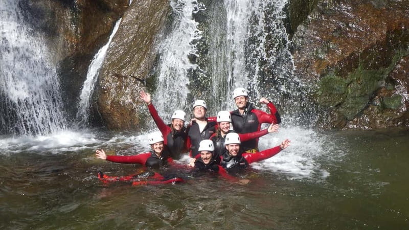 Ötztal: Canyoning "Wildwater XL" - After the run: showers, a drink, and what to do with your wet gear