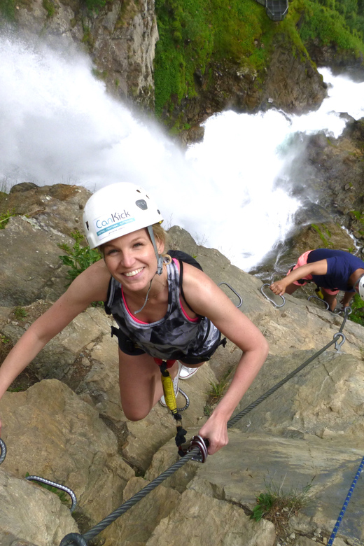 Ötztal: Via Ferrata Climbing Tour at Lehner Waterfall - Safety talk, correct behavior, and how the guide keeps you moving