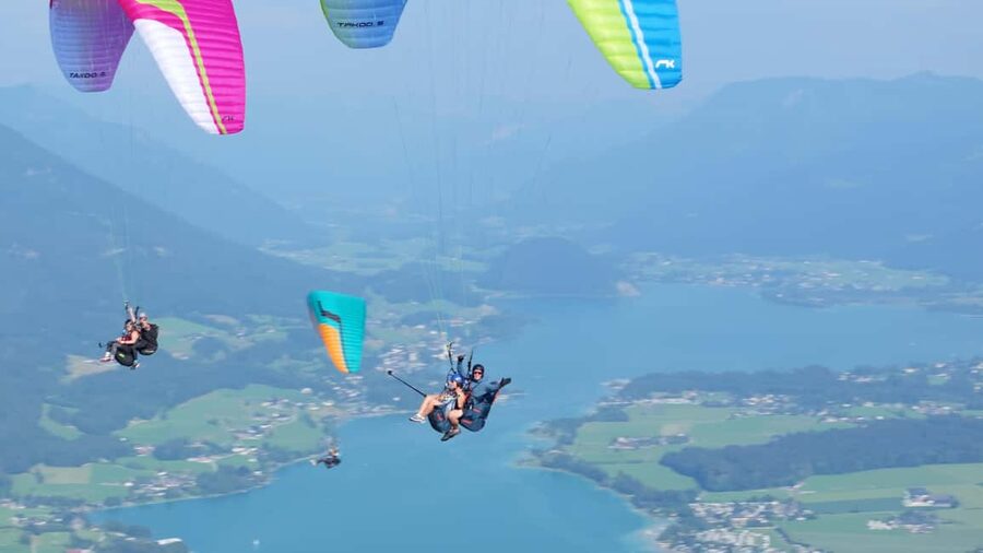 Paragliding Tandem in Salzkammergut / Sound of Music Flight - The 90 minutes that feel like more