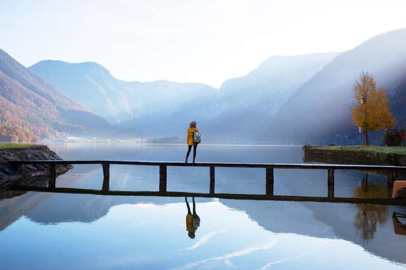 Private day trip: Munich to Hallstatt, Skywalk & Salt Mine - Hallstatt Skywalk funicular: 360 meters up for real panoramas