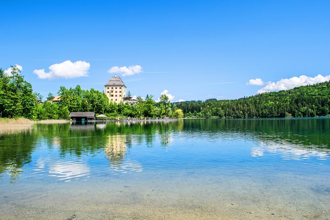 Private Tour Eagle's Nest, Berchtesgaden, Waterfalls, Lake Fuschl - Rosewood Schloss Fuschl and the Fuschlsee lakeside contrast