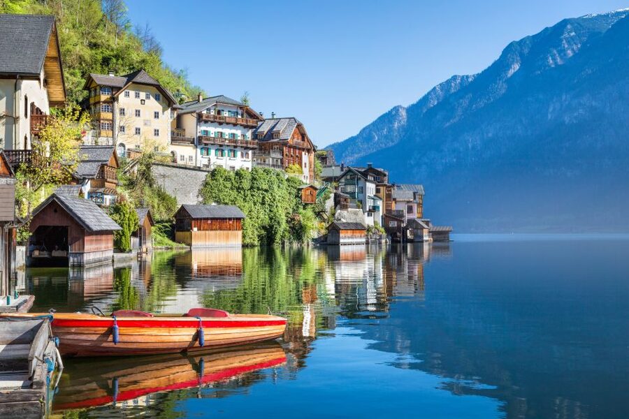 Private Tour of Hallstatt from Salzburg - Gosausee and the Dachstein glacier backdrop on the way back