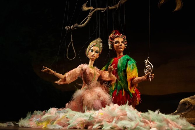 Salzburg Marionette Theater: The Magic Flute - Salzburg Marionette Theater: baroque hall, small seats, big craft