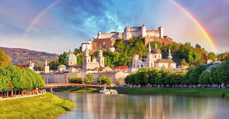 Salzburg: Old Town, Mozart, & Mirabell Gardens Walking Tour - Mirabell Palace Gardens: Do-Re-Mi scenes and photo-ready symmetry