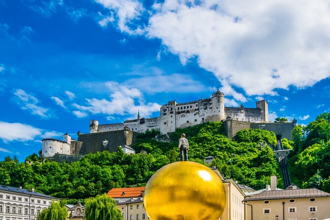 Salzburg Old Town Walking Tour, Mozart, Mirabell Gardens - Kapitelplatz, Sphaera, and the Goldene Kugel Photo Circuit