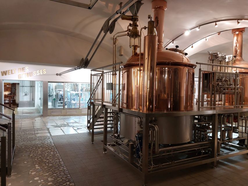 Salzburg: Stiegl Brewery Museum Entry Ticket & Beer Tasting - Getting In: Voucher Exchange at the Stiegl Shop and Museum Stairs