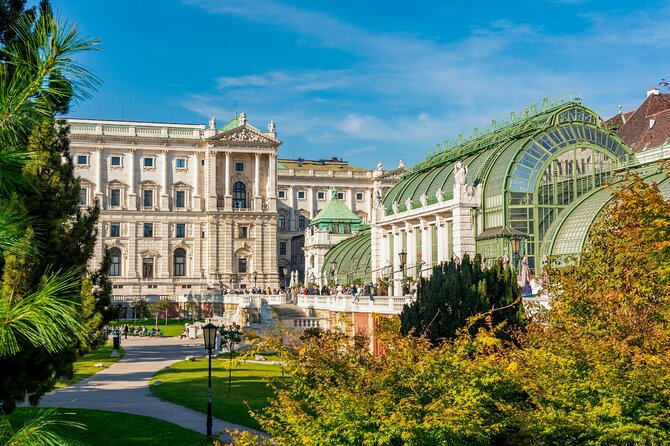 Skip-the-Line Sisi Museum, Hofburg and Gardens Tour Vienna - Hofburg Palace walkthrough: Courtyards, wings, and the Oldest Chapel area