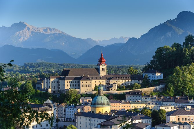 Sound of Movies: Musical Tour to Salzburg from Vienna - Hellbrunn Park Gazebo in Summer, Leopoldskron in Winter