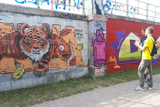 Street Art Tour in Vienna - Stop 2: Das Werk, where Viennese street-art legends paint the rules