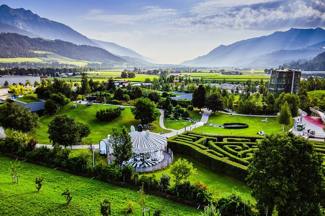 Swarovski Crystal Worlds Admission Ticket in Wattens - Family time at the play tower, playground, and Carousel