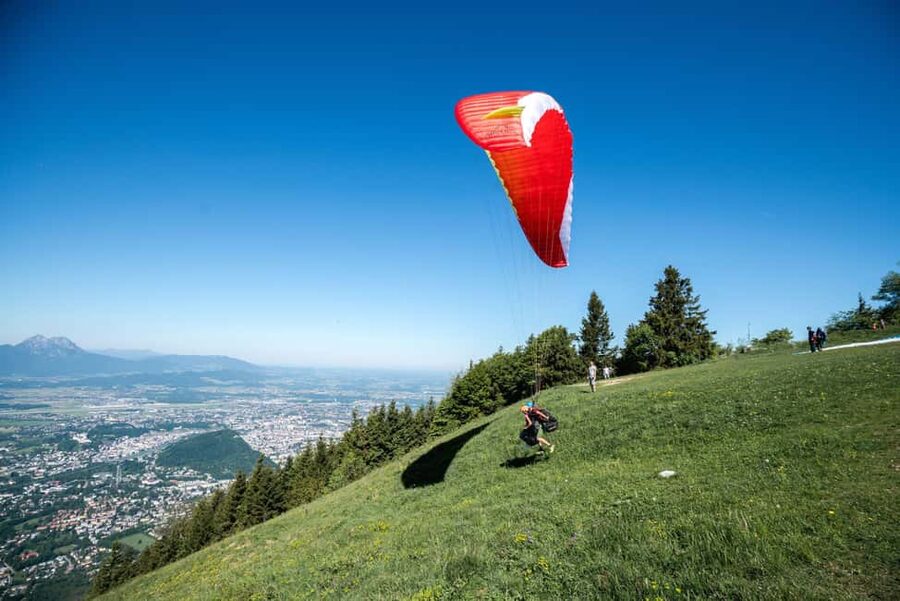 Tandem Paragliding Salzburg City - Photo and video: optional, and ready quickly