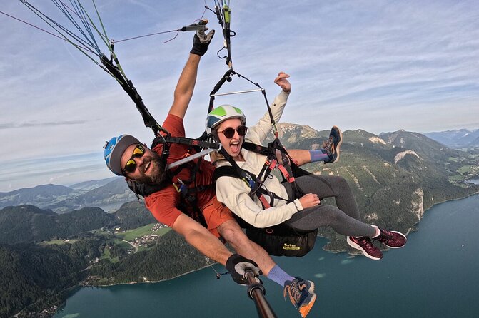 Tandem Paragliding St. Gilgen - Wolfgangsee - Landing Back in St. Gilgen: The End Feels Easy